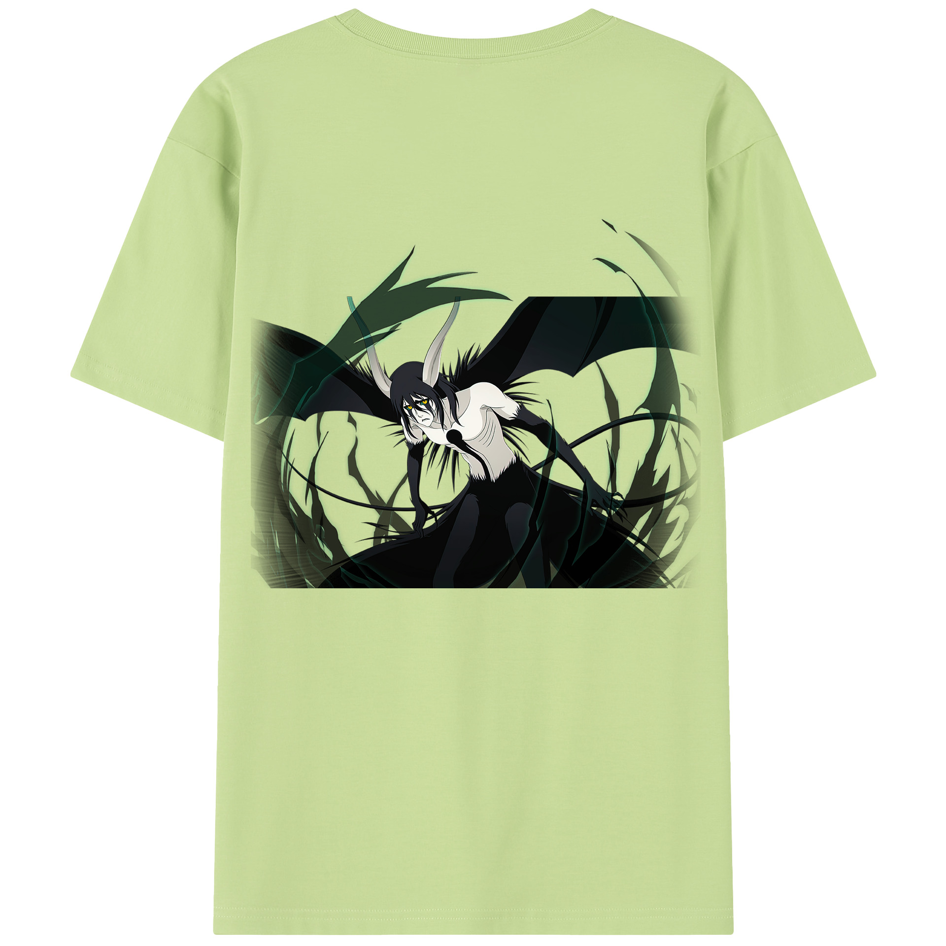 （画像用） ブリーチ ウルキオラ·シファー BLEACH Ulquiorra cifer 綿100％半袖Tシャツ（背面プリント）